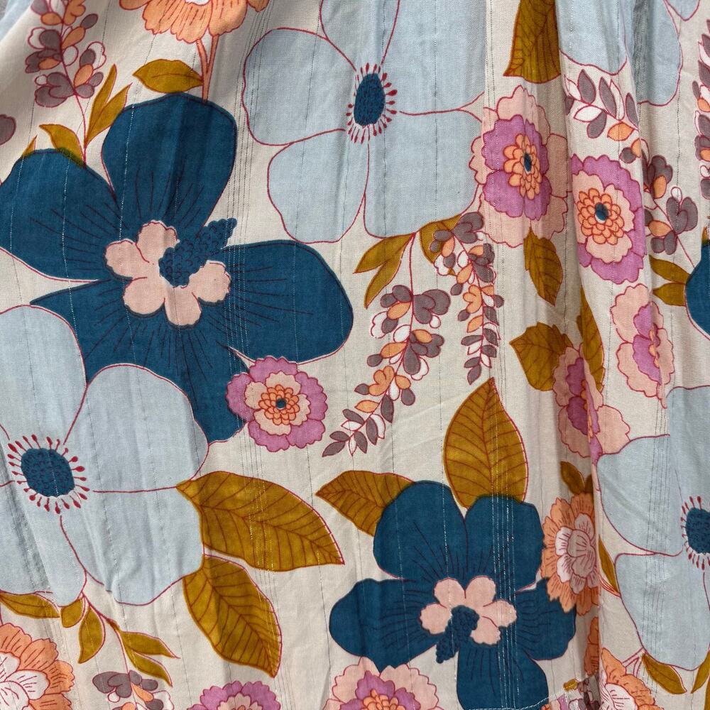 Angie Maxi Dress Women's M Multi Colored Floral Dress NWT - Picture 7 of 12